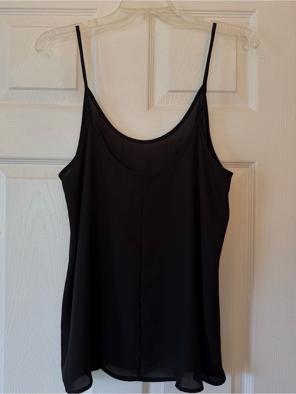 Apt. 9 Cami Camisole Top adjustable spaghetti straps size L - Picture 7 of 8